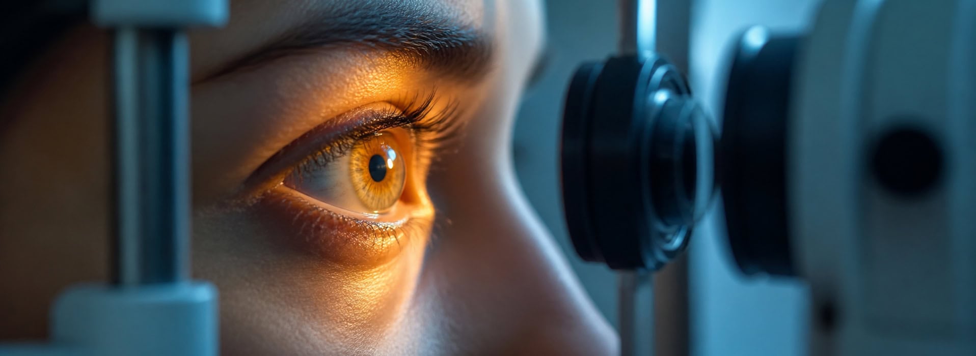 Dry Eye Clinic - Eye Exam Closeup - Ajax Ophthalmology Associates